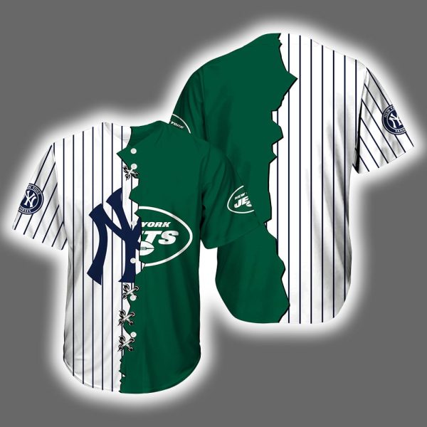 2025 Yankees x Jets Baseball Jersey