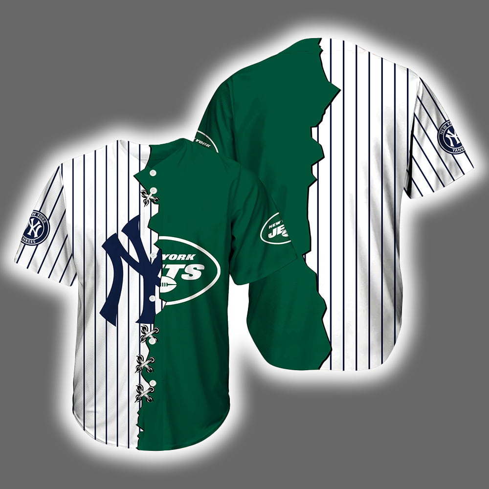 2025 Yankees x Jets Baseball Jersey 2025 Yankees x Jets Baseball Jersey