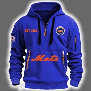 2025 Mets Est 1962 Quarter Zip Hoodie