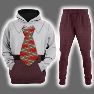 Anger Inside Out Halloween Costume Hoodie Joggers