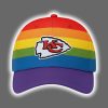 Andy Reid Chiefs Rainbow Hat