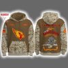 Arizona USMC 250th Birthday Celebration Night Game 2025 Hoodie Joggers Cap
