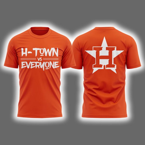 Astros H-Town vs Everyone Two-Sided Shirt