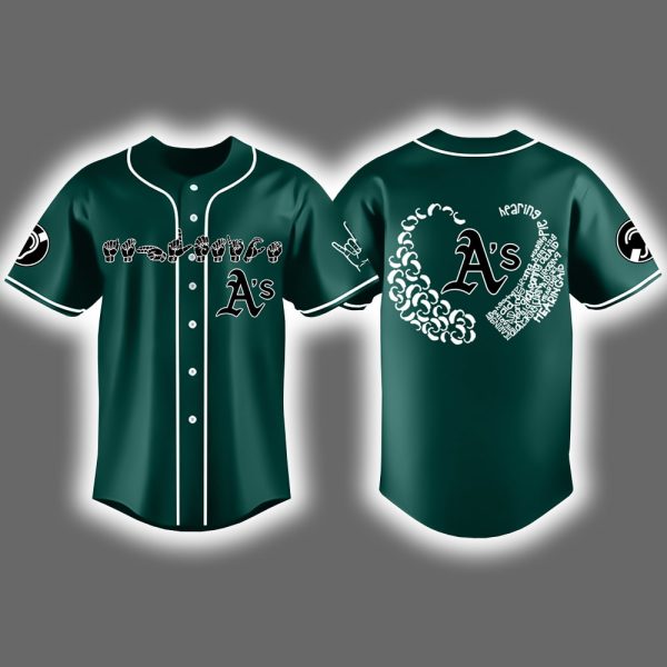 Athletics Deaf & Hard-of-Hearing Awareness Day 2025 Jersey