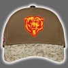 Bears USMC 250th Birthday Celebration Night Game 2025 Hoodie Joggers Cap 3