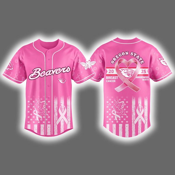 Beavers x Breast Cancer Awareness Month 2025 Jersey