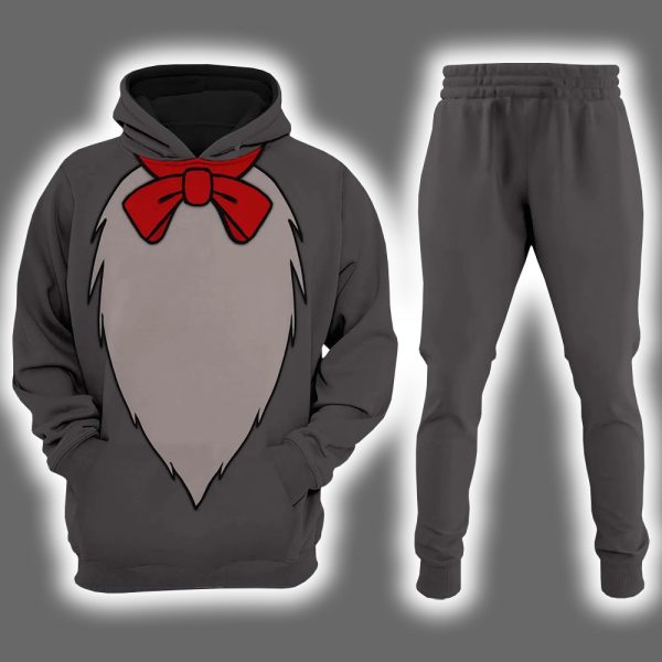 Berlioz The Aristocats Halloween Costume Hoodie Joggers