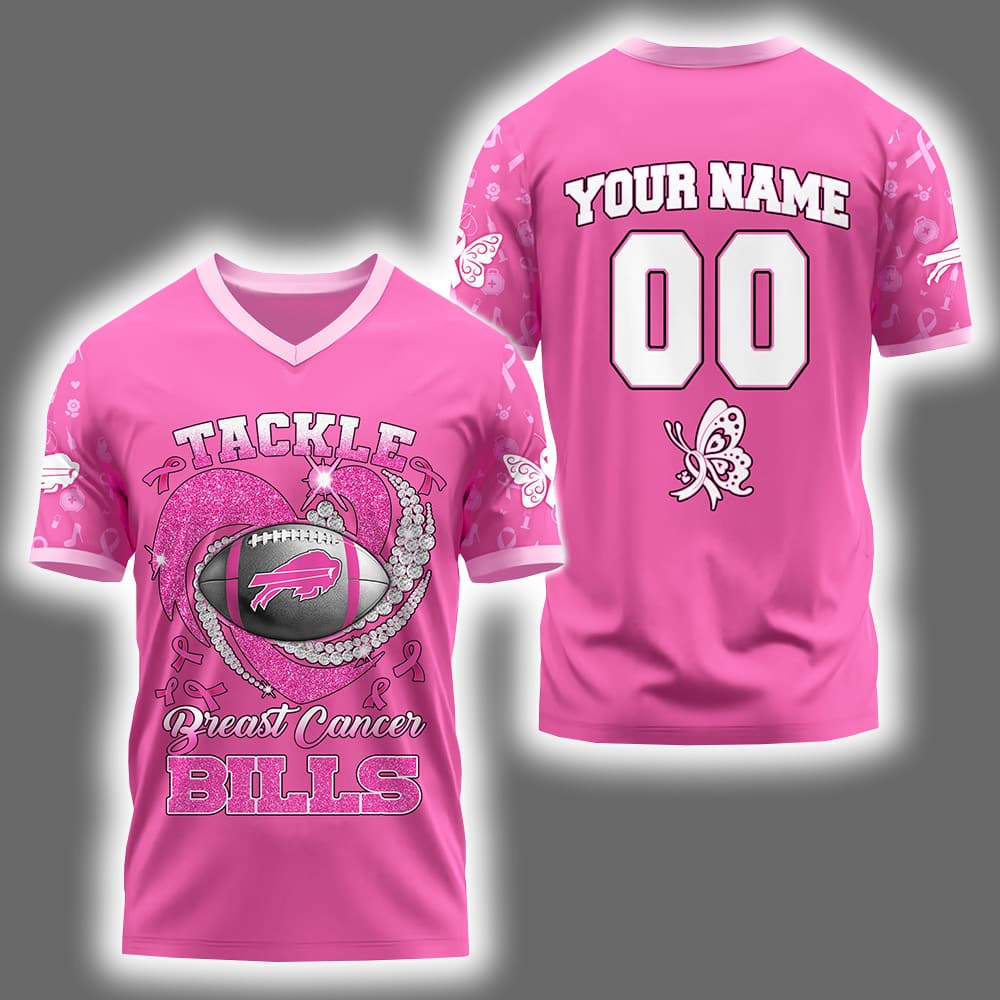 Bills 2025 Tackle Breast Cancer Jersey Bills 2025 Tackle Breast Cancer Jersey