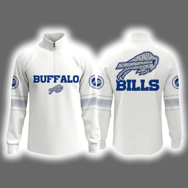 Bills Rivalries 2025 Quarter Zip Collar Sweatshirt