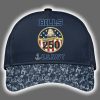 Bills US Navy 250th Birthday Celebration Night Game 2025 Hoodie Joggers Cap 3