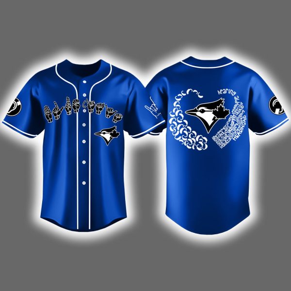 Blue Jays Deaf & Hard-of-Hearing Awareness Day 2025 Jersey