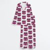 Breast Cancer Pumpkin Satin Pajama Set 3