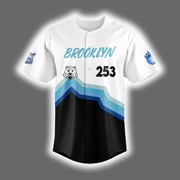 Brooklyn Cyclones x Polar Bear Pete Night 2025 Jersey 2