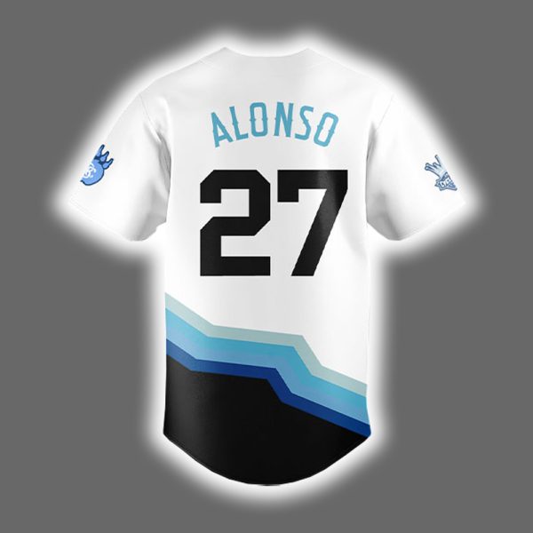 Brooklyn Cyclones x Polar Bear Pete Night 2025 Jersey 3