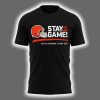 Browns 2025 Stay In The Game Two Sided Shirt 2