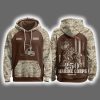 Browns 2025 United State Mine Corps 250th Anniversary Hoodie Joggers Cap