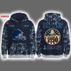 Browns US Navy 250th Birthday Celebration Night Game 2025 Hoodie Joggers Cap