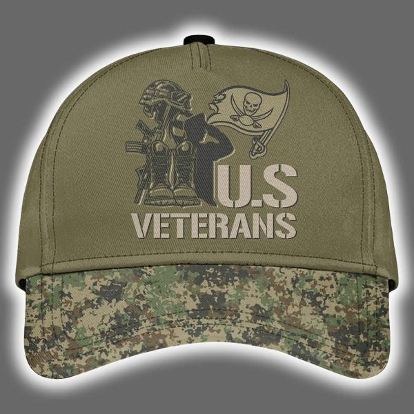 Buccaneers Happy Veterans Day Night Game 2025 Hoodie Joggers Cap 3