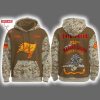 Buccaneers USMC 250th Birthday Celebration Night Game 2025 Hoodie Joggers Cap