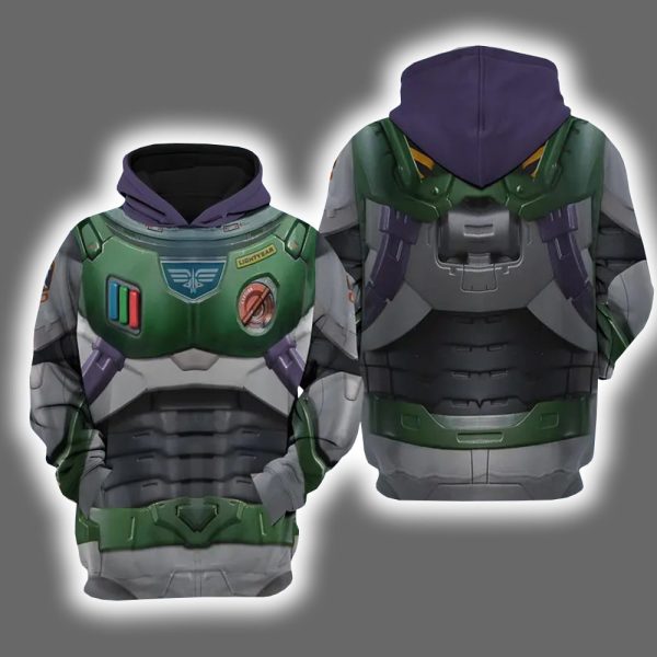 Buzz Lightyear Halloween Costume Hoodie Joggers 2