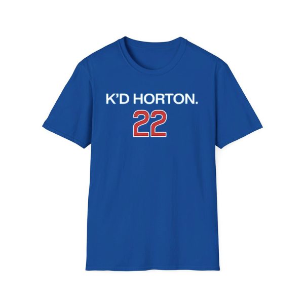 Cade Horton K'D Horton 22 Cubs Shirt