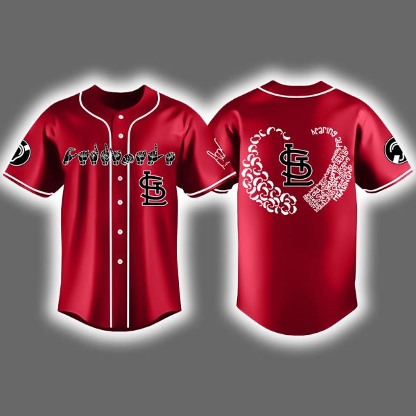Cardinals Deaf & Hard-of-Hearing Awareness Day 2025 Jersey
