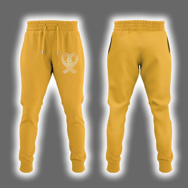 Cardinals Pediatric Cancer Awareness Day 2025 Hoodie Joggers Cap 5