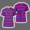 Cheshire Cat Purple Blue Halloween Costume Shirt
