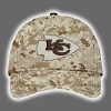 Chiefs 2025 United State Mine Corps 250th Anniversary Hoodie Joggers Cap 3