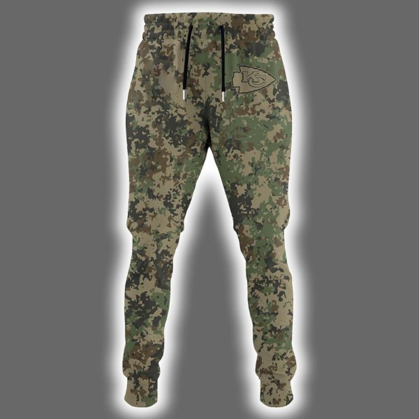 Chiefs Happy Veterans Day Night Game 2025 Hoodie Joggers Cap 2