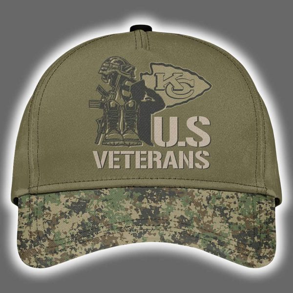 Chiefs Happy Veterans Day Night Game 2025 Hoodie Joggers Cap 3