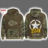 Chiefs US Army 250th Birthday Celebration Night Game 2025 Hoodie Joggers Cap