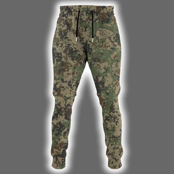 Chiefs US Army 250th Birthday Celebration Night Game 2025 Hoodie Joggers Cap 2