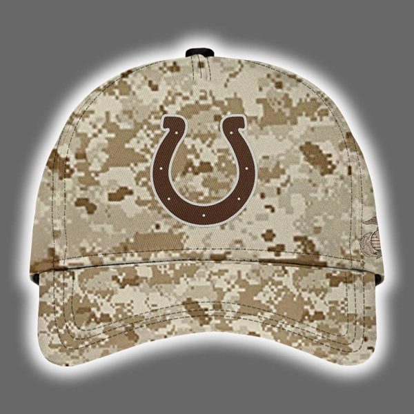 Colts 2025 United State Mine Corps 250th Anniversary Hoodie Joggers Cap 3
