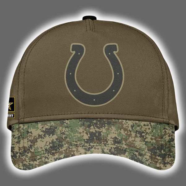 Colts US Army 250th Birthday Celebration Night Game 2025 Hoodie Joggers Cap 3