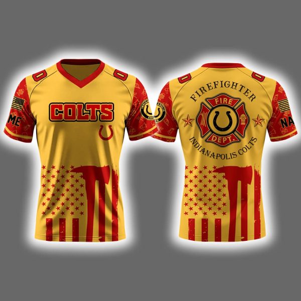 Colts x Firefighter Appreciation Night 2025 Football Jersey