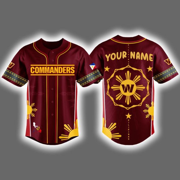 Commanders Filipino Heritage Night 2025 Jersey