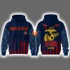 Commanders USMC 250th Birthday Celebration 2025 Hoodie