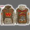 Commanders USMC 250th Birthday Celebration Night Game 2025 Hoodie Joggers Cap