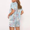 Coquette Baseball Satin Pajama Set 3