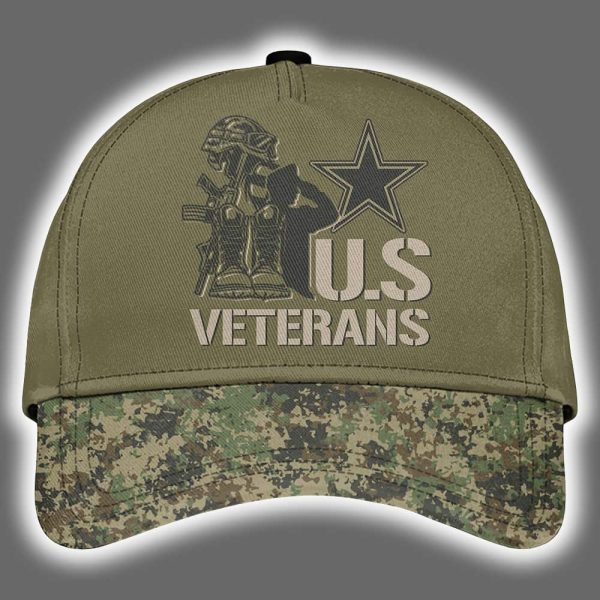 Cowboys Happy Veterans Day Night Game 2025 Hoodie Joggers Cap 3