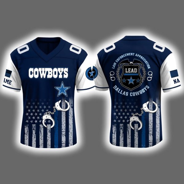 Cowboys Law Enforcement Appreciation 2025 Jersey