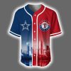 Cowboys x Rangers Skyline Personalized Jersey 2