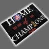 Cubs Home of Champions Doormat 2