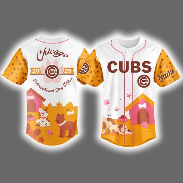 Cubs International Dog Day 2025 Jersey