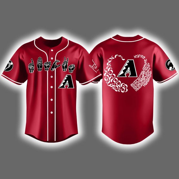 Diamondbacks Deaf & Hard-of-Hearing Awareness Day 2025 Jersey