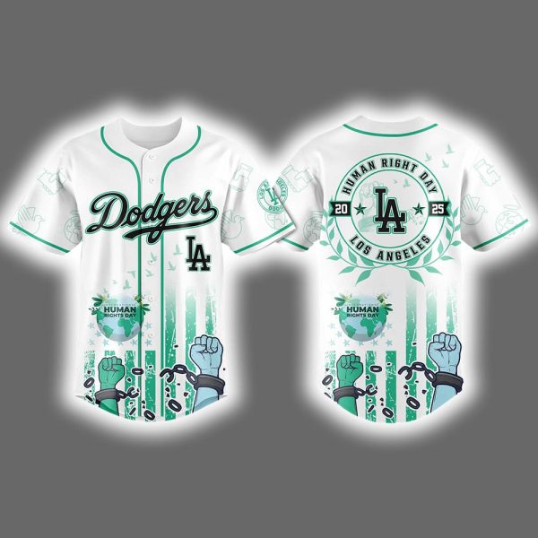 Dodgers International Human Rights Day 2025 Jersey