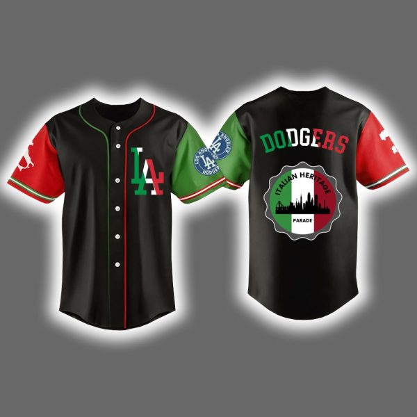 Dodgers Italian Heritage Month 2025 Jersey