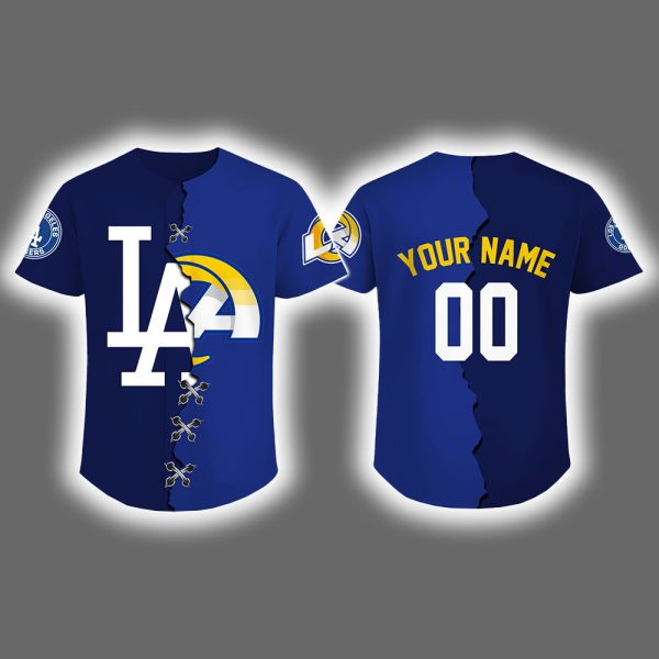 Dodgers x Rams Personalized Jersey
