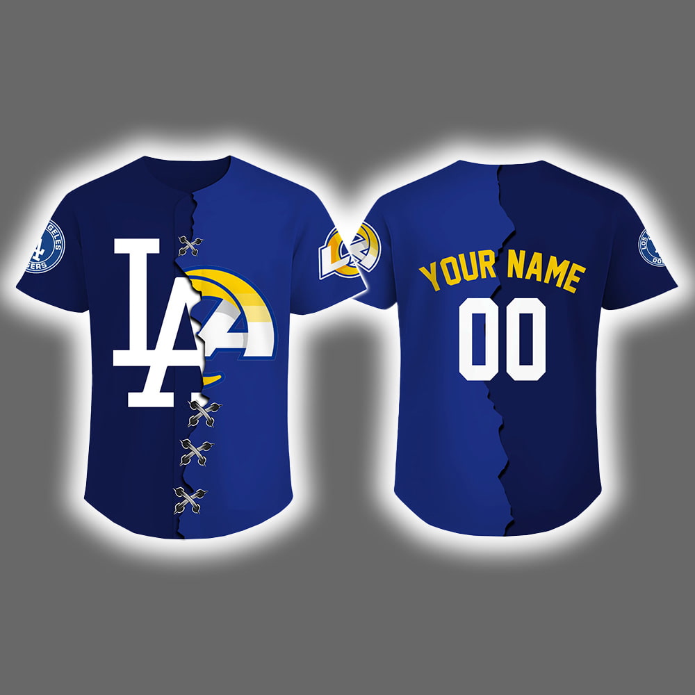 Dodgers x Rams Personalized Jersey Dodgers x Rams Personalized Jersey